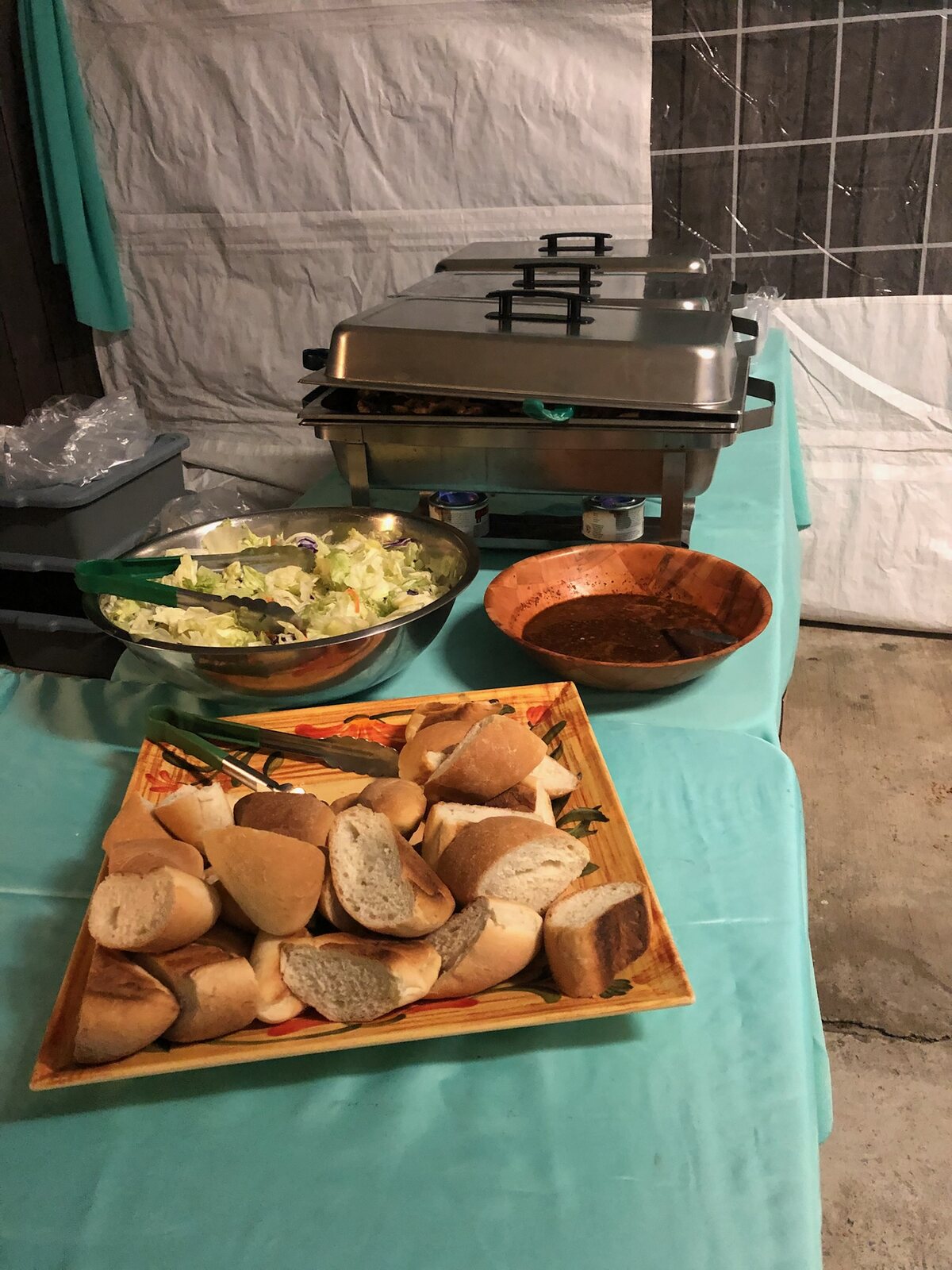 Chafing trays