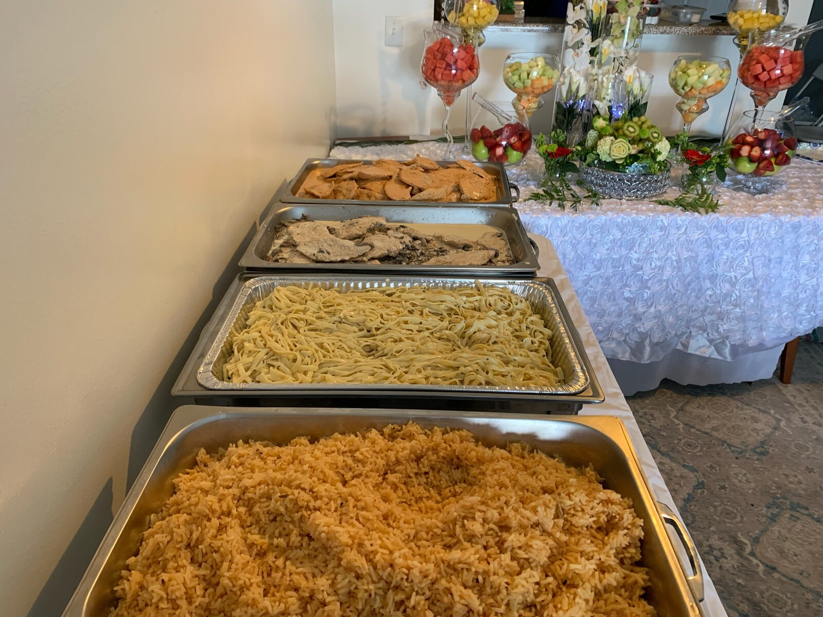 Catering spread